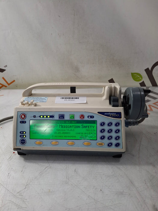 Smiths Medical Medfusion 3500 Version 6 Syringe Infusion Pump