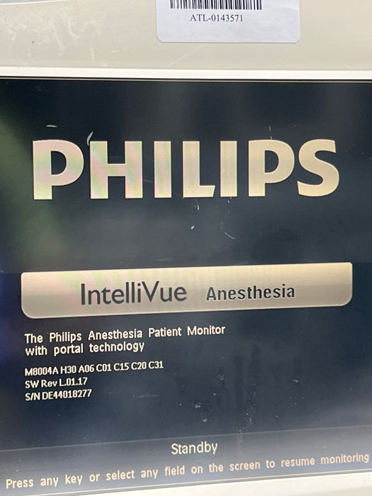 Philips IntelliVue MP50 - Anesthesia Patient Monitor