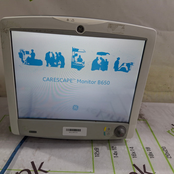 GE Healthcare Carescape B650 Patient Monitor