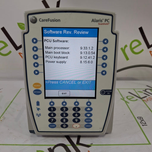 CareFusion CareFusion Alaris 8015 Large Screen POC Infusion Pump Infusion Pump reLink Online