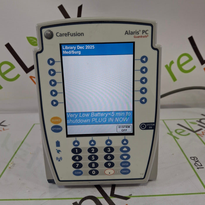 CareFusion Alaris 8015 Large Screen POC Infusion Pump