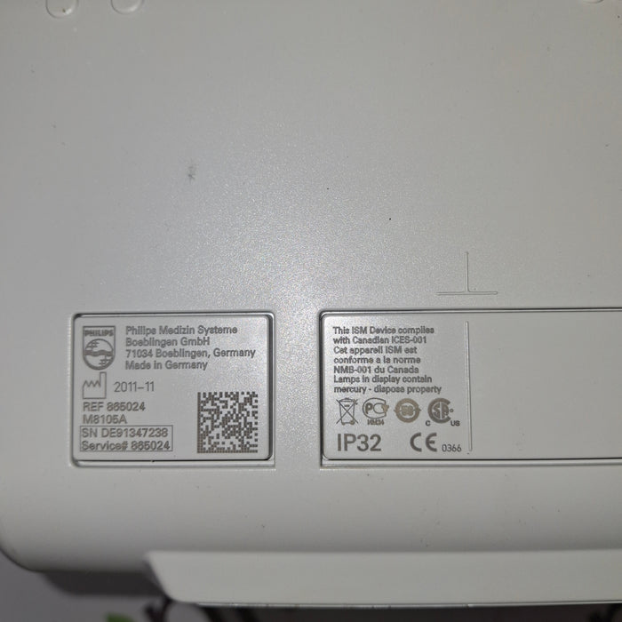 Philips IntelliVue MP5 Anesthesia Fast SpO2, ECG, NBP Patient Monitor