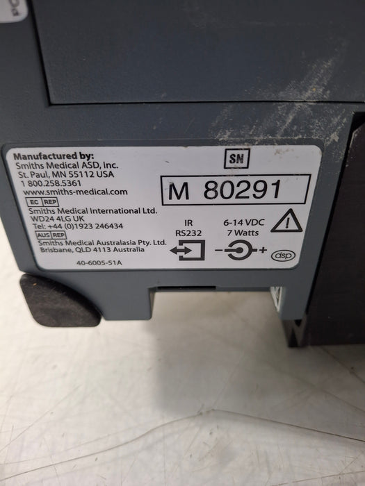 Smiths Medical Medfusion 3500 Version 6 Syringe Infusion Pump