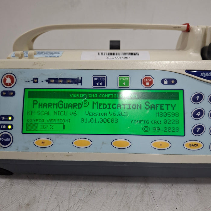 Smiths Medical Medfusion 3500 Version 6 Syringe Infusion Pump