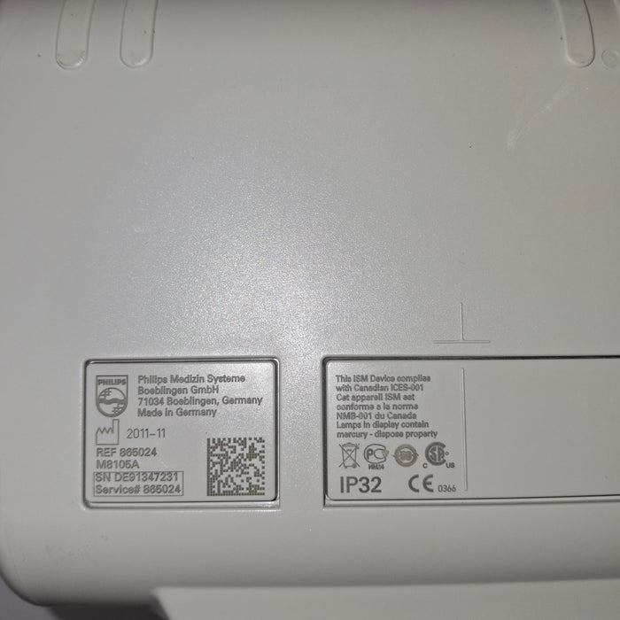 Philips IntelliVue MP5 Anesthesia Fast SpO2, ECG, NBP Patient Monitor