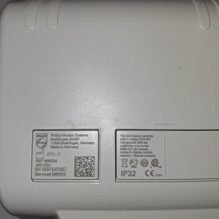 Philips IntelliVue MP5 Anesthesia Fast SpO2, ECG, NBP Patient Monitor