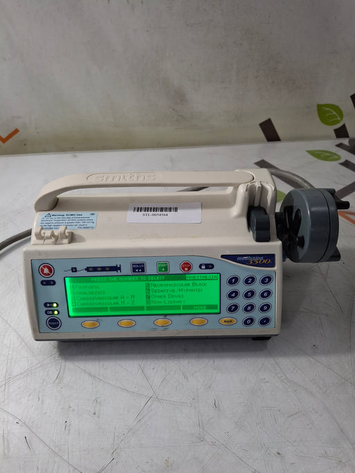 Smiths Medical Smiths Medical Medfusion 3500 Version 6 Syringe Infusion Pump Infusion Pump reLink Online