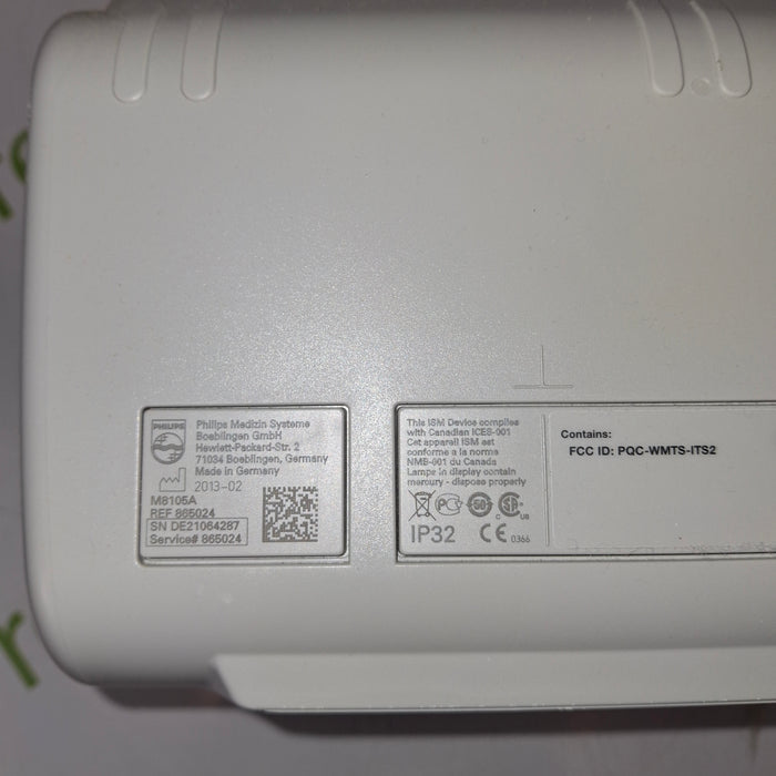 Philips Intellivue MP5 - ECG, Fast SpO2, NIBP Patient Monitor