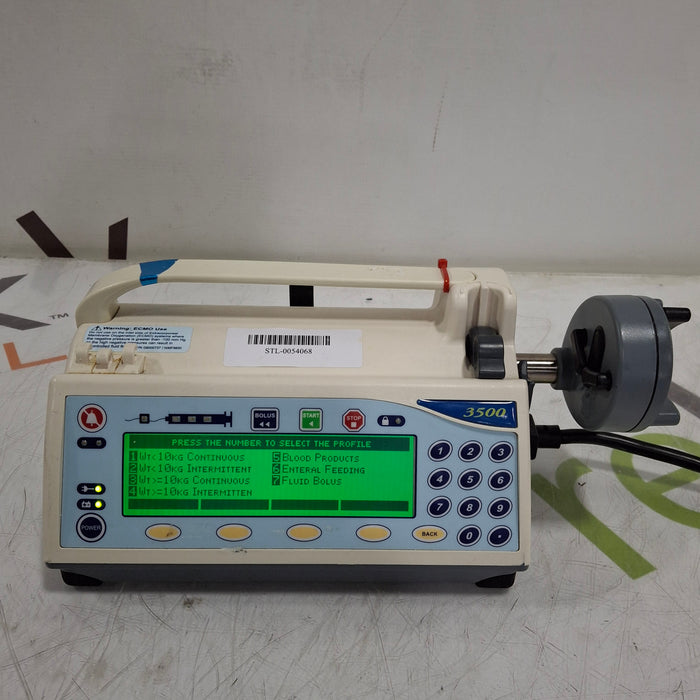Smiths Medical Medfusion 3500 Version 6 Syringe Infusion Pump