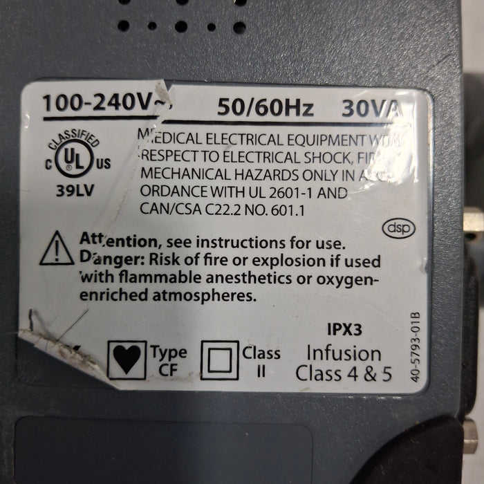 Smiths Medical Medfusion 3500 Version 6 Syringe Infusion Pump
