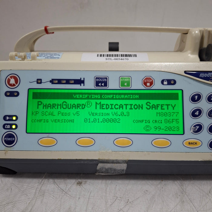 Smiths Medical Medfusion 3500 Version 6 Syringe Infusion Pump