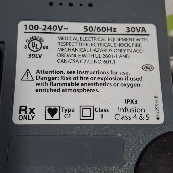 Smiths Medical Medfusion 3500 Version 6 Syringe Infusion Pump