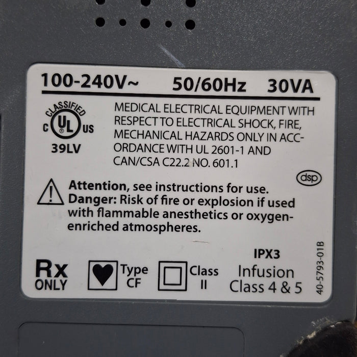 Smiths Medical Medfusion 3500 Version 6 Syringe Infusion Pump