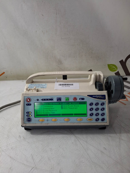 Smiths Medical Medfusion 3500 Version 6 Syringe Infusion Pump