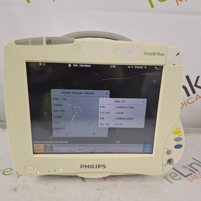 Philips IntelliVue MP50 Patient Monitor