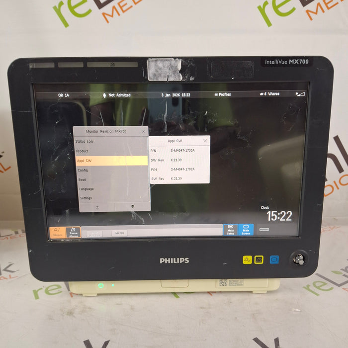 Philips MX700 Bedside Patient Monitor