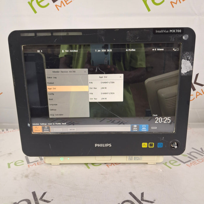 Philips MX700 Bedside Patient Monitor