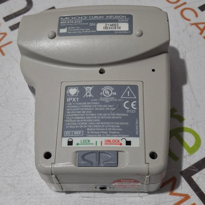 Moog Medical Curlin Painsmart IOD Ambulatory Infusion Pump