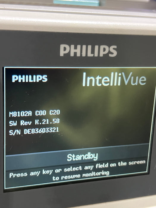 Philips IntelliVue MP2 Portable Patient Monitor