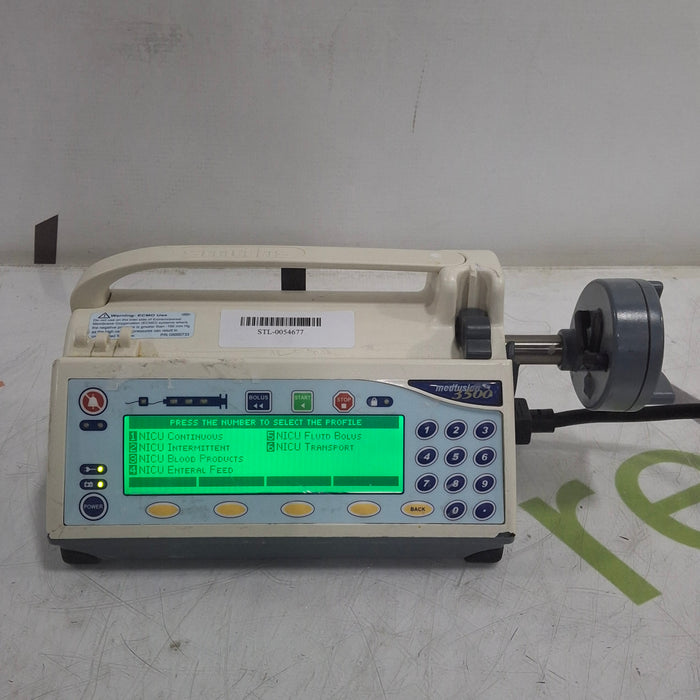 Smiths Medical Medfusion 3500 Version 6 Syringe Infusion Pump