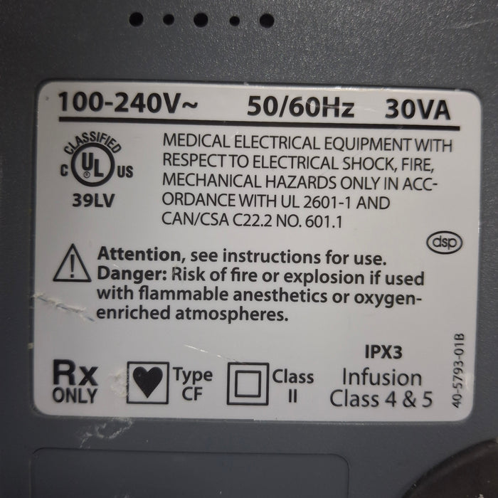 Smiths Medical Medfusion 3500 Version 6 Syringe Infusion Pump