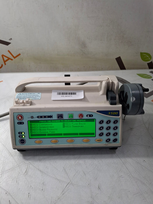 Smiths Medical Medfusion 3500 Version 6 Syringe Infusion Pump