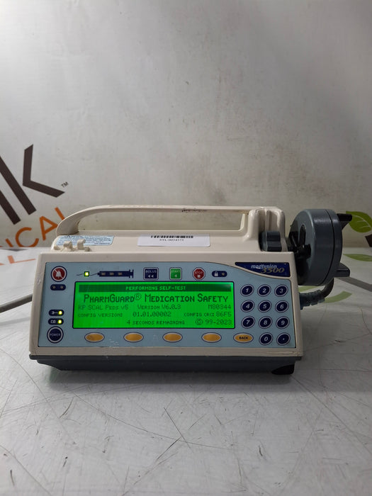 Smiths Medical Medfusion 3500 Version 6 Syringe Infusion Pump