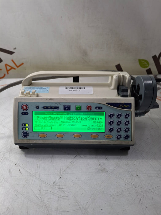 Smiths Medical Medfusion 3500 Version 6 Syringe Infusion Pump