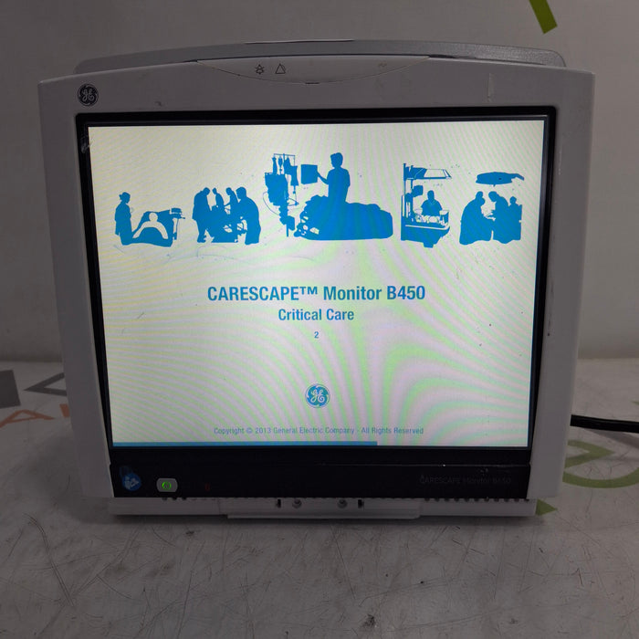 GE Healthcare Carescape B450 Critical Care Patient Monitor