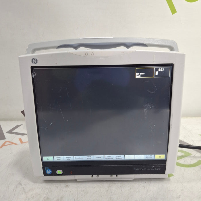 GE Healthcare Carescape B450 Critical Care Patient Monitor