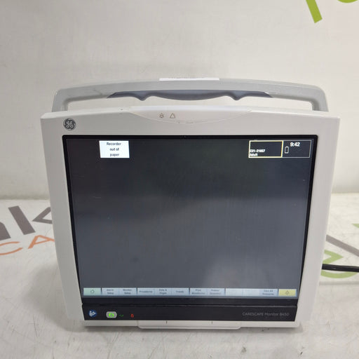 GE Healthcare GE Healthcare Carescape B450 Critical Care Patient Monitor Patient Monitors reLink Online