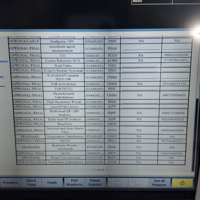 GE Healthcare Carescape B450 Critical Care Patient Monitor
