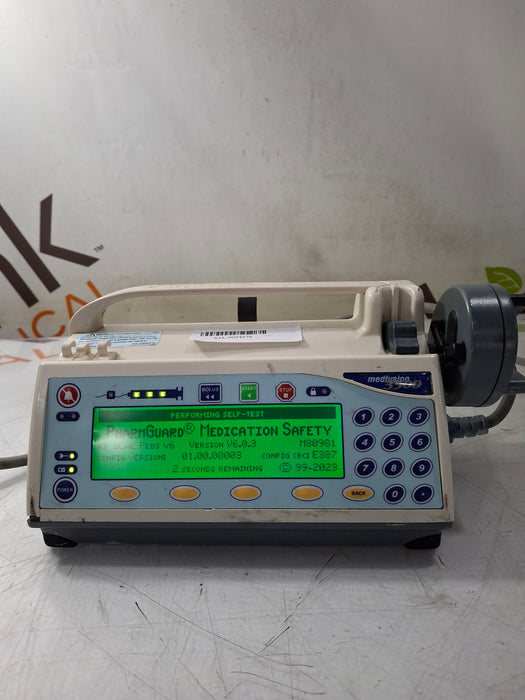 Smiths Medical Medfusion 3500 Version 6 Syringe Infusion Pump