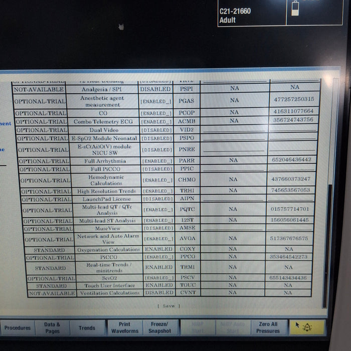 GE Healthcare Carescape B450 Critical Care Patient Monitor