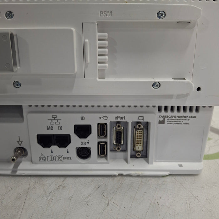 GE Healthcare Carescape B450 Critical Care Patient Monitor
