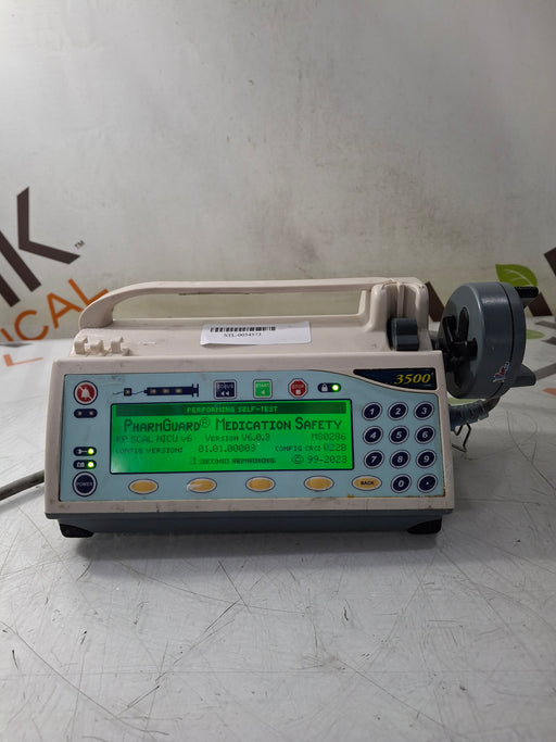 Smiths Medical Smiths Medical Medfusion 3500 Version 6 Syringe Infusion Pump Infusion Pump reLink Online