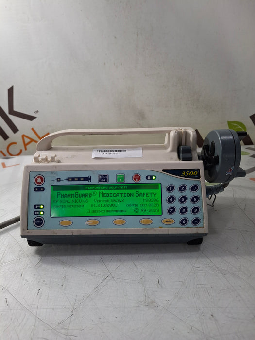 Smiths Medical Medfusion 3500 Version 6 Syringe Infusion Pump
