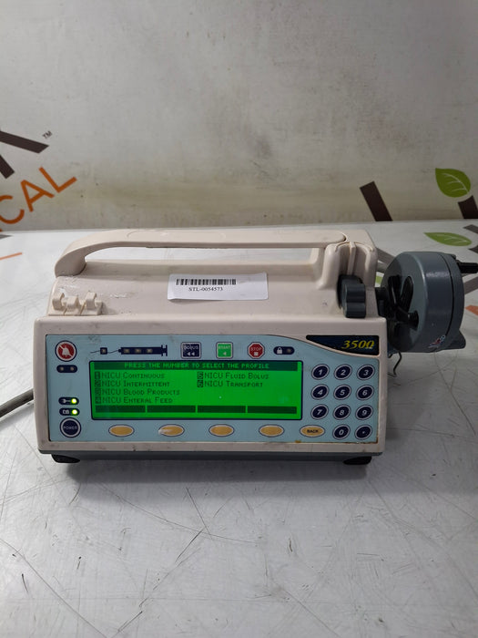 Smiths Medical Medfusion 3500 Version 6 Syringe Infusion Pump