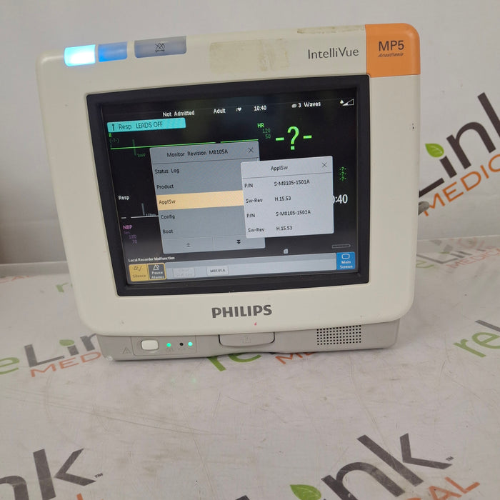 Philips IntelliVue MP50 - Anesthesia Patient Monitor