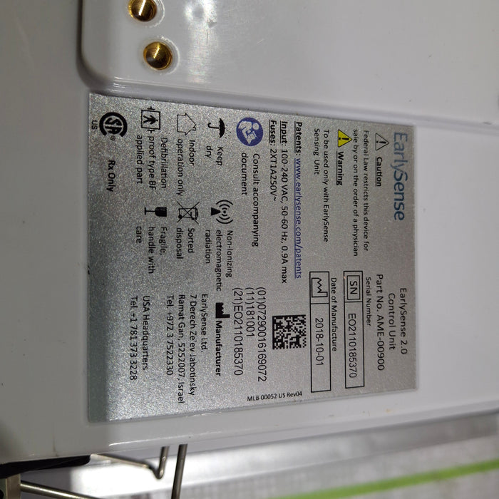 EarlySense Ltd. EarlySense 2.0 Control Unit