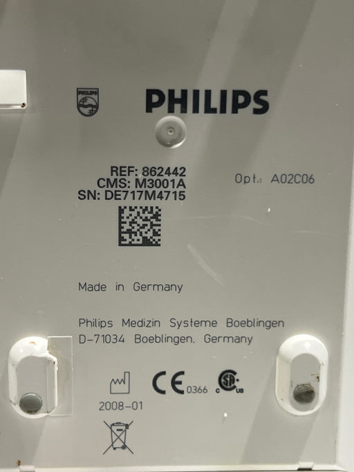 Philips Philips M3001A-A02C06 OxiMax SpO2, NIBP, ECG, Temp, IBP MMS Module Patient Monitors reLink Online