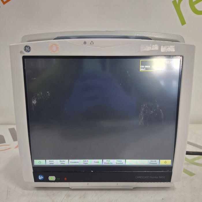 GE Healthcare Carescape B450 Critical Care Patient Monitor