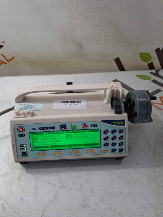 Smiths Medical Medfusion 3500 Version 6 Syringe Infusion Pump
