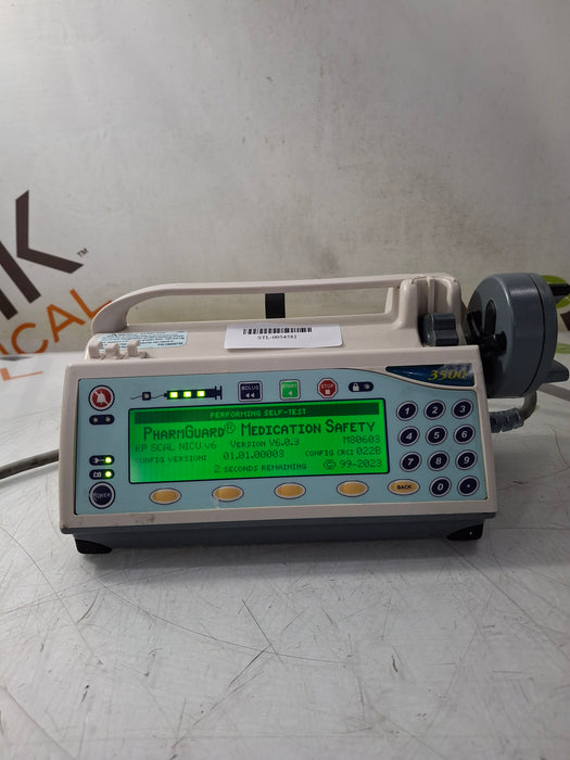 Smiths Medical Medfusion 3500 Version 6 Syringe Infusion Pump