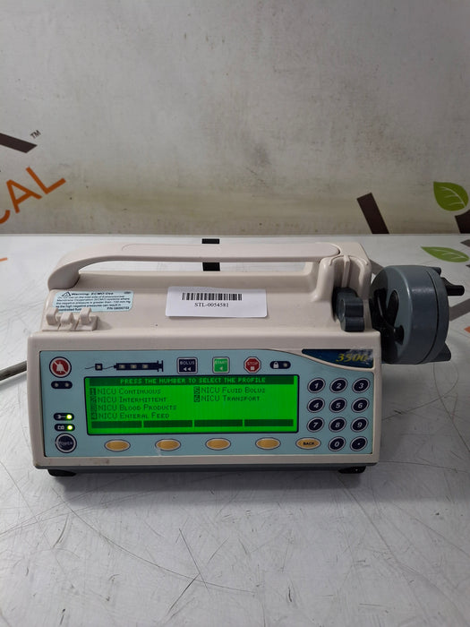Smiths Medical Medfusion 3500 Version 6 Syringe Infusion Pump