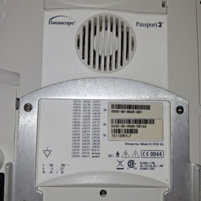 Datascope Passport 2 Patient Monitor