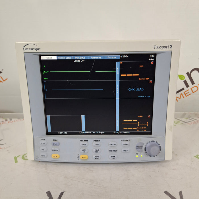 Datascope Passport 2 Patient Monitor