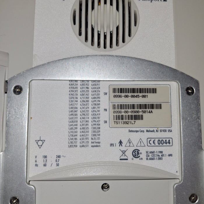 Datascope Passport 2 Patient Monitor