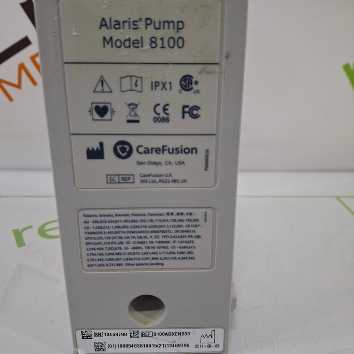 CareFusion Alaris 8100 LVP Infusion Pump Module
