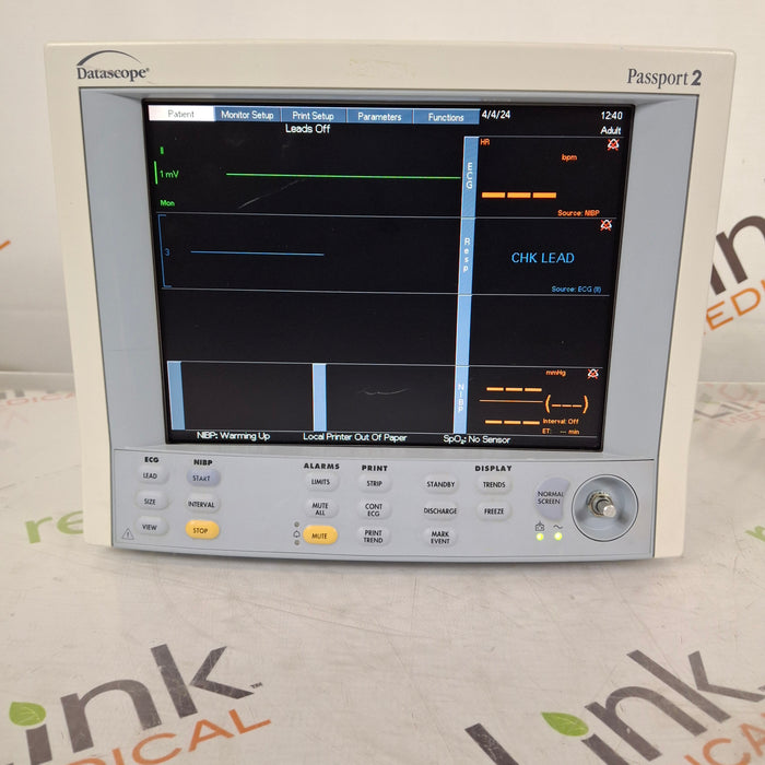 Datascope Passport 2 Patient Monitor